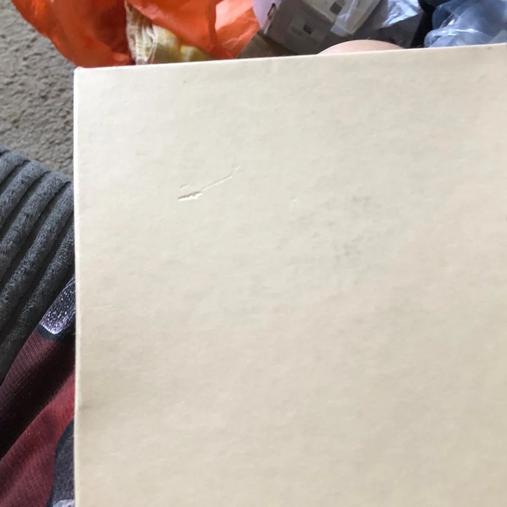 Cream Lined Notepad with Brown Twisted Cord